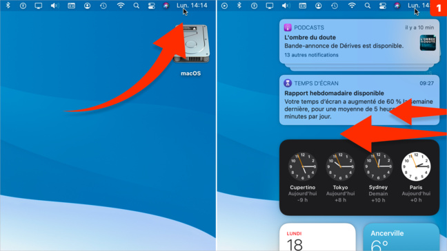 macOS 11 • Ajouter, modifier ou supprimer un widget macOS 11 • Ajouter, modifier ou supprimer un widget