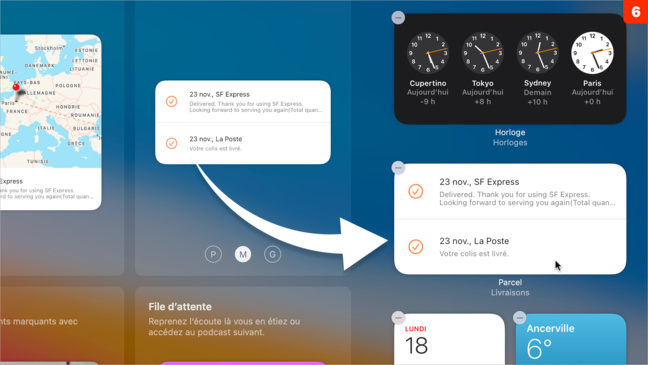 macOS 11 • Ajouter, modifier ou supprimer un widget