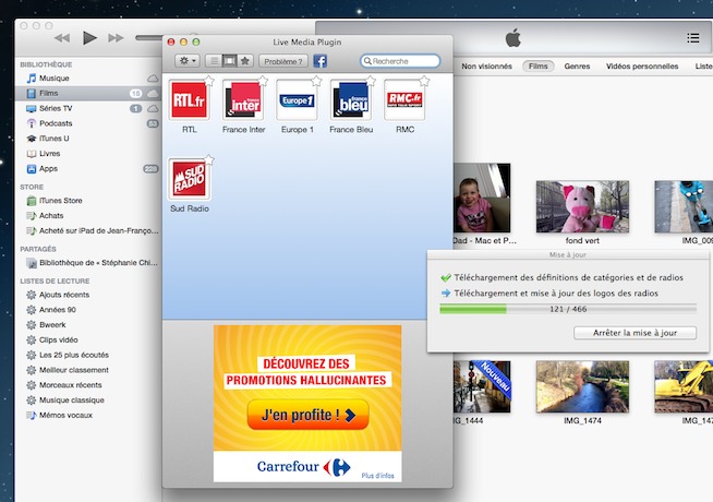 Un plug-in iTunes pour écouter toutes les radios !