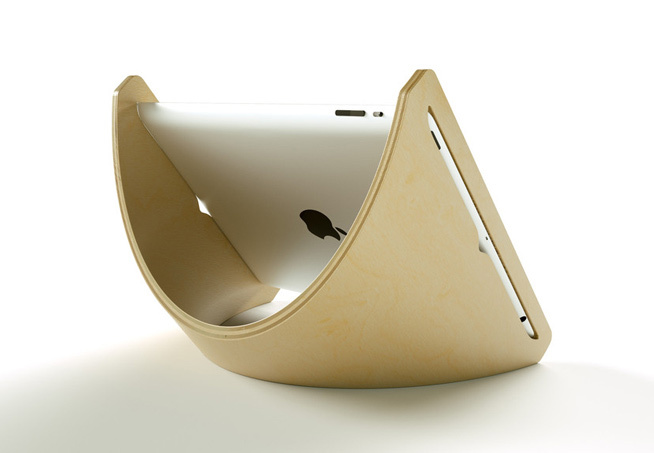 Le support pour iPad Sne, par g86. Le support pour iPad Sne, par g86.