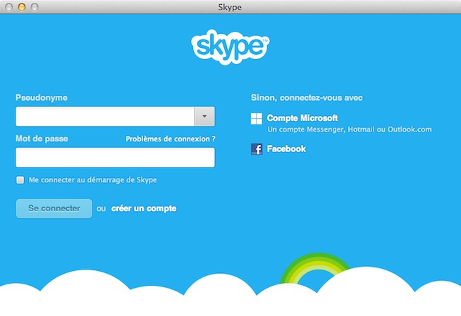 Réunir ses comptes Messenger et Skype