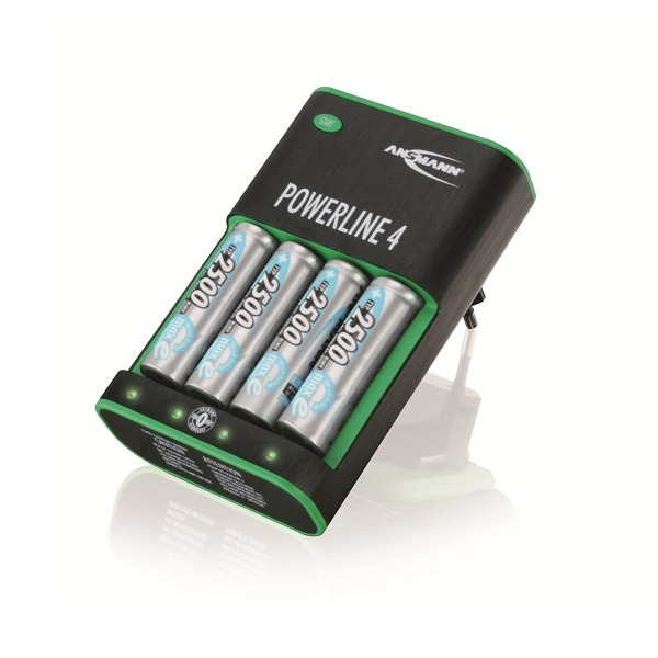 Un chargeur vert pour vos batteries AA et AAA Un chargeur vert pour vos batteries AA et AAA