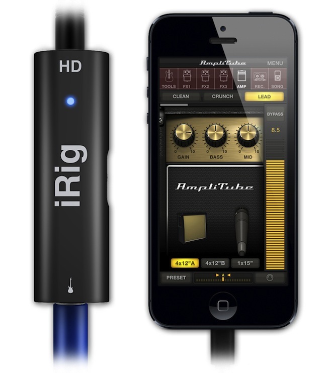 IK Multimedia enrichit son offre hardware avec l’iRig HD