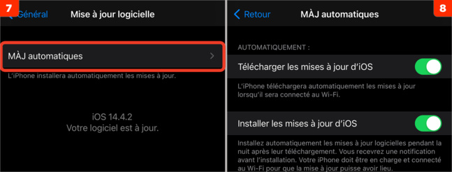 Système • Activez ou désactivez les mises à jour automatiques sur Mac, iPhone et iPad