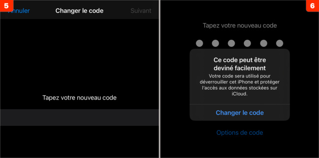 iOS • Comment changer le code de votre iPhone/iPad ?