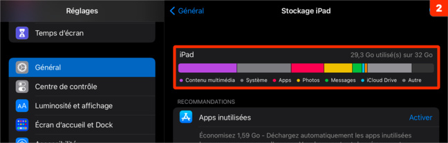 iOS • Vérifiez l'espace disque restant sur votre iPhone/iPad iOS • Vérifiez l'espace disque restant sur votre iPhone/iPad