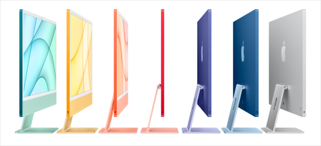 Nouveaux Mac • L'iMac intègre la puce M1 et se décline en couleurs Nouveaux Mac • L'iMac intègre la puce M1 et se décline en couleurs