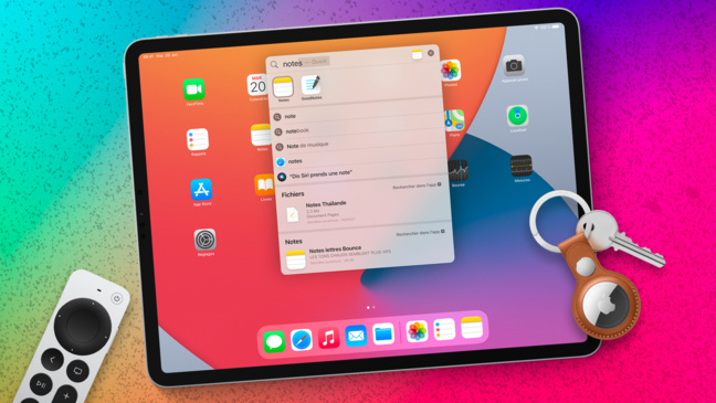 Nouveautés • iPad Pro, AirTags, Apple TV et iPhone