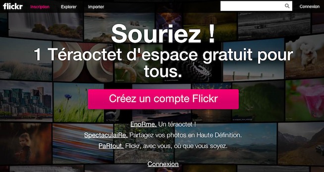 Stockez plus de 500 000 photos gratuitement sur Flickr