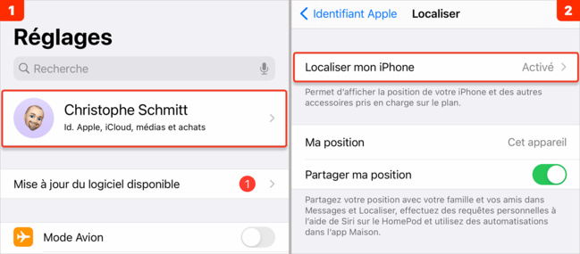 iOS • Activer et configurer un AirTag avec votre iPhone iOS • Activer et configurer un AirTag avec votre iPhone