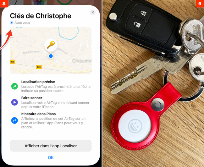 iOS • Activer et configurer un AirTag avec votre iPhone iOS • Activer et configurer un AirTag avec votre iPhone