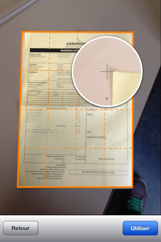 Scanner des documents avec un iPhone ou un iPad