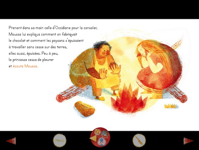 La souris qui raconte présente à vos enfants "L'Ogresse" sur iPad La souris qui raconte présente à vos enfants "L'Ogresse" sur iPad