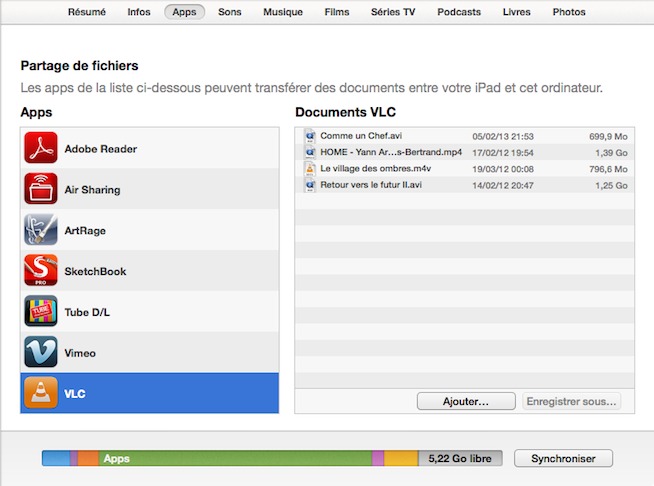 VLC de nouveau disponible pour iPad et iPhone VLC de nouveau disponible pour iPad et iPhone