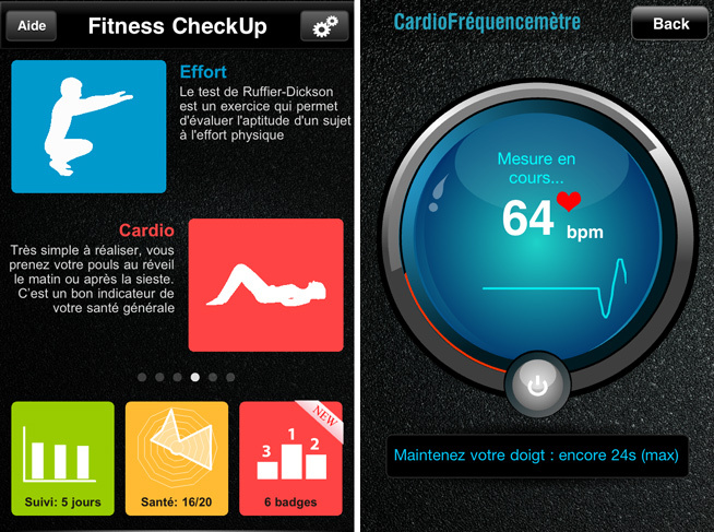 Une app qui veille efficacement à votre santé Une app qui veille efficacement à votre santé