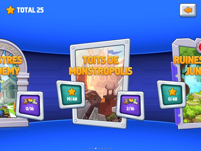 Faites courir Bob et Sulli dans le jeu "Monstres & Cie Run" sur iPad