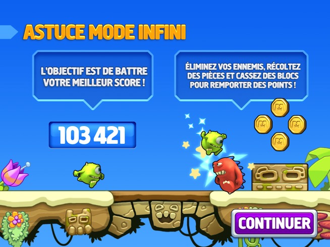 Faites courir Bob et Sulli dans le jeu "Monstres & Cie Run" sur iPad