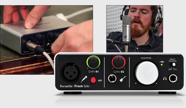 Focusrite propose sa solution d’enregistrement pour iPad