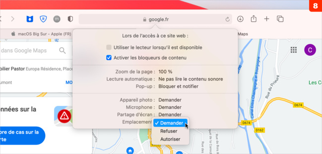 macOS • Ajustez les réglages de chaque site web visité avec Safari macOS • Ajustez les réglages de chaque site web visité avec Safari
