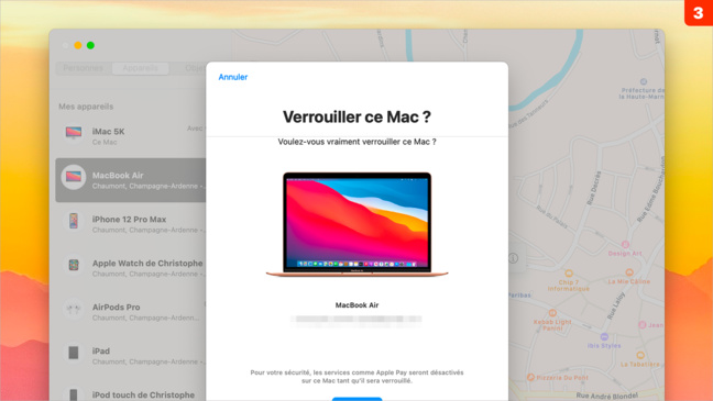Sécurité • Supprimez les données du Mac à distance Sécurité • Supprimez les données du Mac à distance