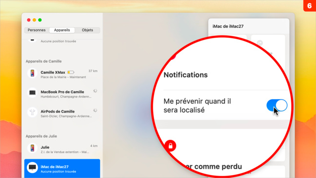 Sécurité • Supprimez les données du Mac à distance Sécurité • Supprimez les données du Mac à distance