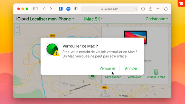 Sécurité • Supprimez les données du Mac à distance Sécurité • Supprimez les données du Mac à distance