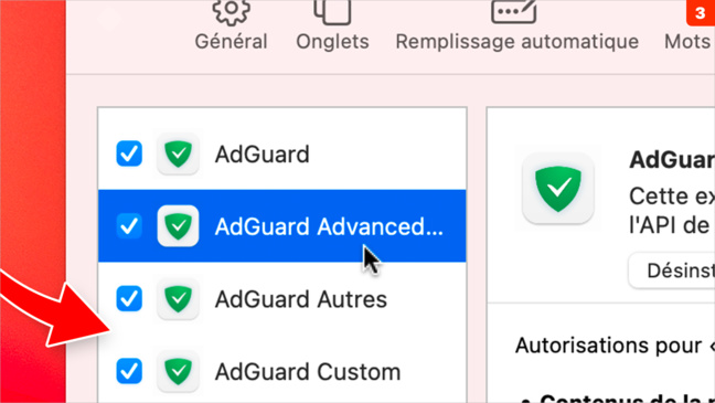 macOS • Installez et réglez un outil anti-publicité macOS • Installez et réglez un outil anti-publicité