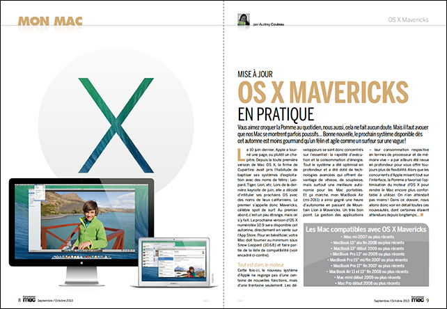 Compétence Mac 31, en kiosque le 30 août