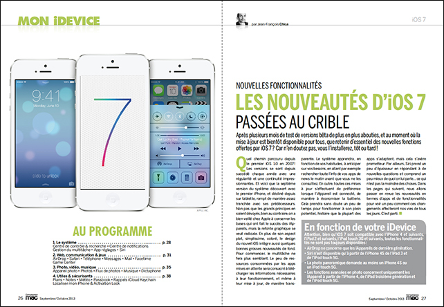 Compétence Mac 31, en kiosque le 30 août Compétence Mac 31, en kiosque le 30 août
