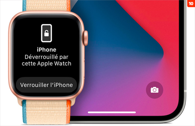 Identification • En plus du code, activez l’identification biométrique sur iPhone Identification • En plus du code, activez l’identification biométrique sur iPhone