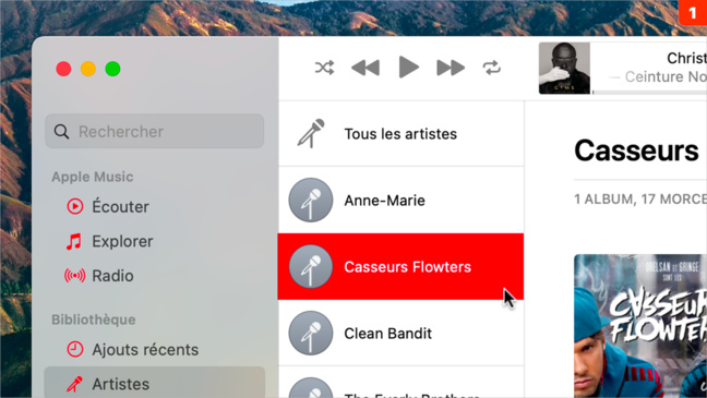 macOS • Organisez les titres de votre bibliothèque musicale macOS • Organisez les titres de votre bibliothèque musicale