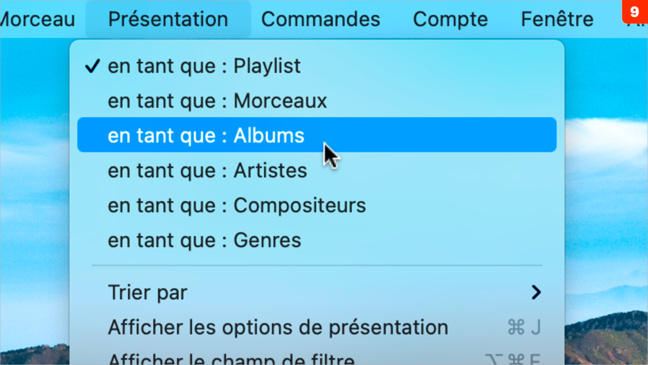 macOS • Organisez les titres de votre bibliothèque musicale macOS • Organisez les titres de votre bibliothèque musicale