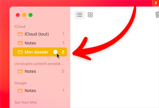 macOS • Classez et organisez l’ensemble de vos notes macOS • Classez et organisez l’ensemble de vos notes