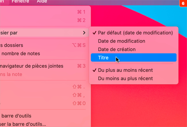 macOS • Classez et organisez l’ensemble de vos notes macOS • Classez et organisez l’ensemble de vos notes