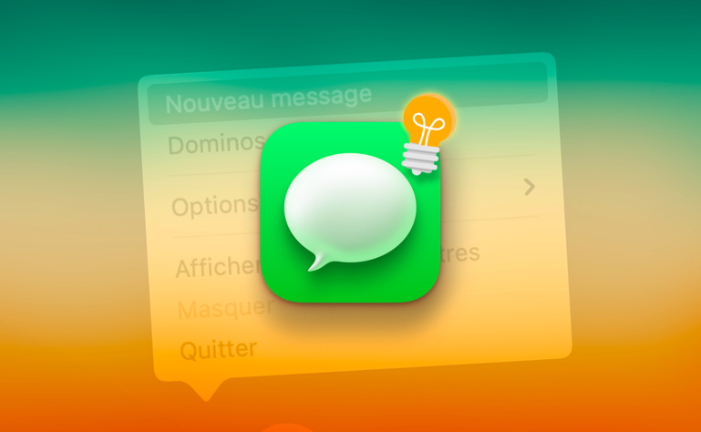 Astuce • Créez un nouveau message d'un clic depuis le dock