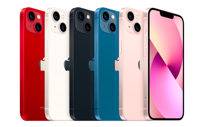 Nouveau • Lancement de la gamme iPhone 13 avec quatre modèles