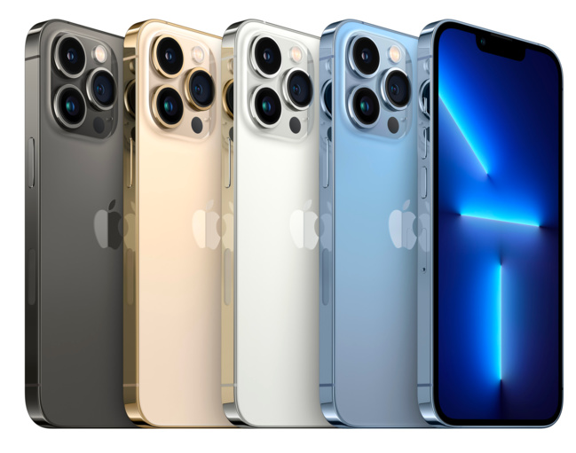 Nouveau • Lancement de la gamme iPhone 13 avec quatre modèles