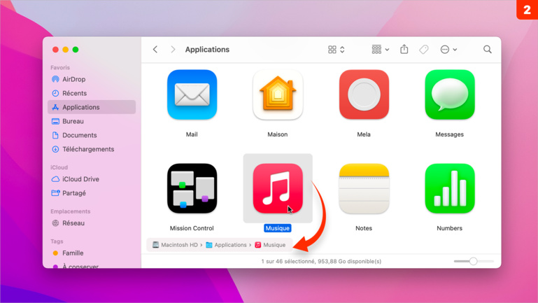 macOS • Affichez temporairement la barre du chemin d’accès dans une fenêtre 