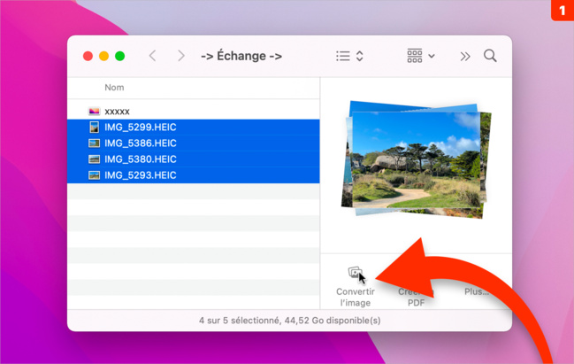 macOS Monterey • Convertissez les photos au format HEIF en JPEG ou PNG macOS Monterey • Convertissez les photos au format HEIF en JPEG ou PNG