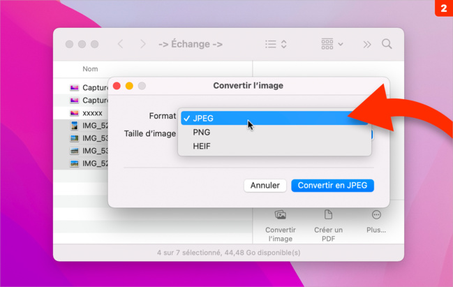 macOS Monterey • Convertissez les photos au format HEIF en JPEG ou PNG macOS Monterey • Convertissez les photos au format HEIF en JPEG ou PNG