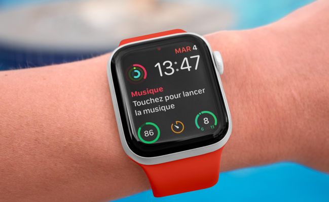 Apple Watch • Réalisez une capture d'écran avec votre montre