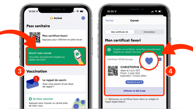 Pratique • Affichez votre passe sanitaire sur votre Apple Watch Pratique • Affichez votre passe sanitaire sur votre Apple Watch