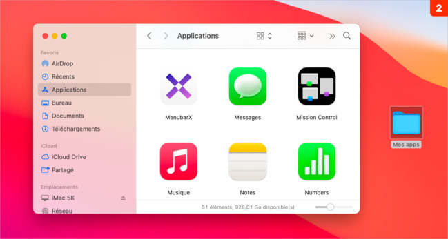 macOS • Créez un mini lanceur d'applications dans le dock