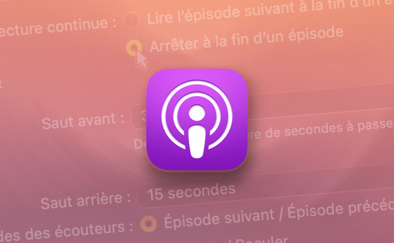 macOS • Arrêtez automatiquement la lecture d'un podcast à la fin de l'émission