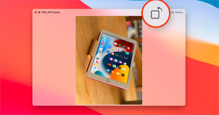 macOS • Effectuez une rotation lors de la consultation d'une image avec Quick Look macOS • Effectuez une rotation lors de la consultation d'une image avec Quick Look