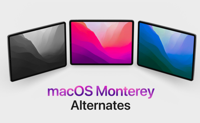 macOS • Téléchargez et utilisez des fonds d'écran dynamiques inspirés de Monterey