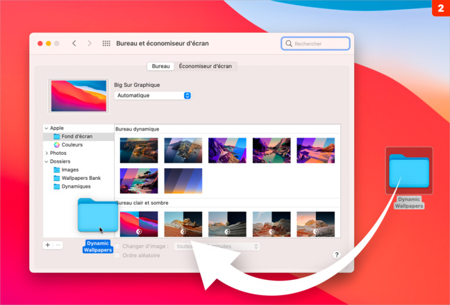 macOS • Téléchargez et utilisez des fonds d'écran dynamiques inspirés de Monterey