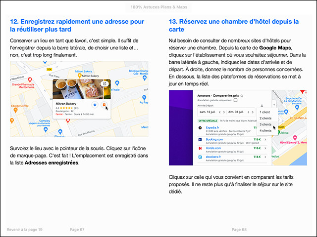 Compétence Mac • Apple Plans & Google Maps - 100% Astuces pour macOS et iOS (ebook)