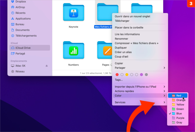macOS • Colorez les icônes de vos dossiers avec macOS Monterey macOS • Colorez les icônes de vos dossiers avec macOS Monterey