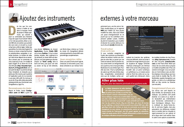 Compétence Mac 34 • Le guide complet : iPhoto, iMovie et GarageBand Compétence Mac 34 • Le guide complet : iPhoto, iMovie et GarageBand